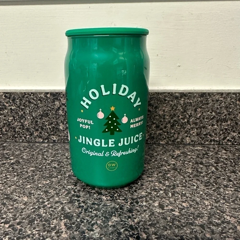Holiday Soda Can Christmas Candle NEW